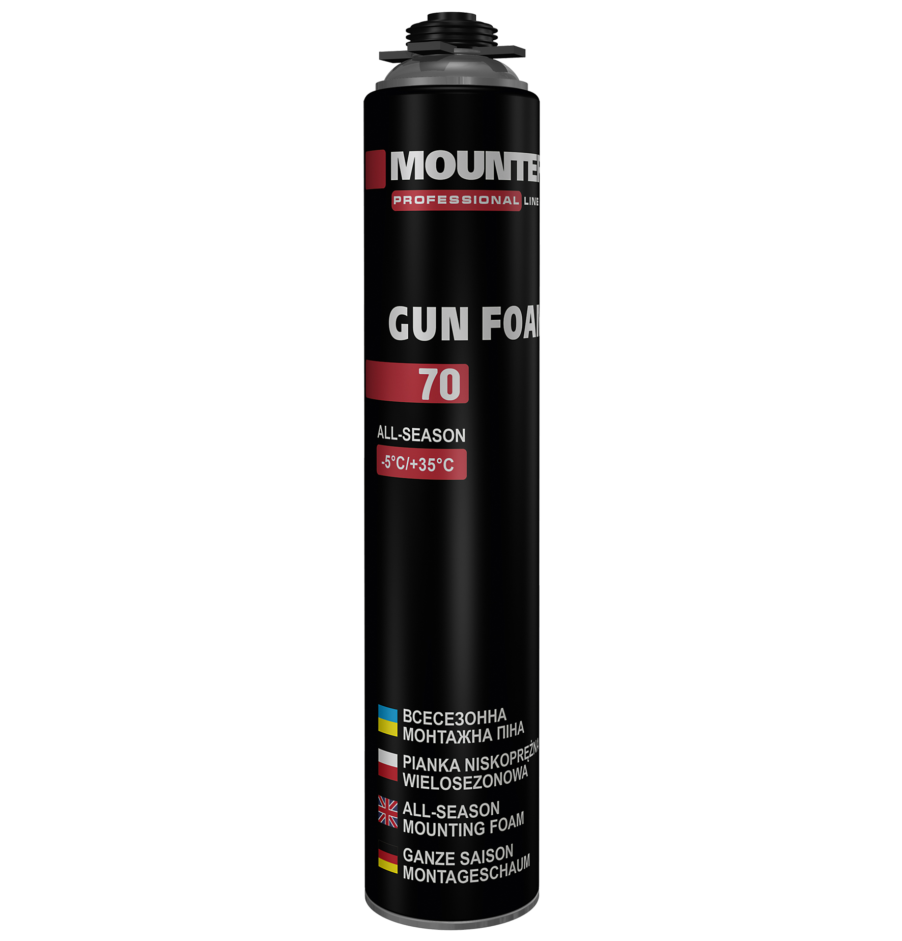 Піна всесезонна монтажна 70 (880мл) Mounter PRO